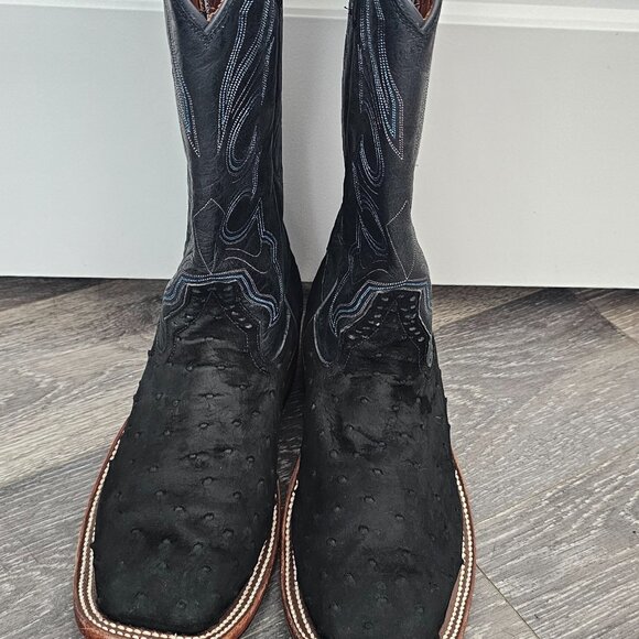 Premium Rios of Mercedes Full Quill Ostrich Boots - Picture 2 of 6